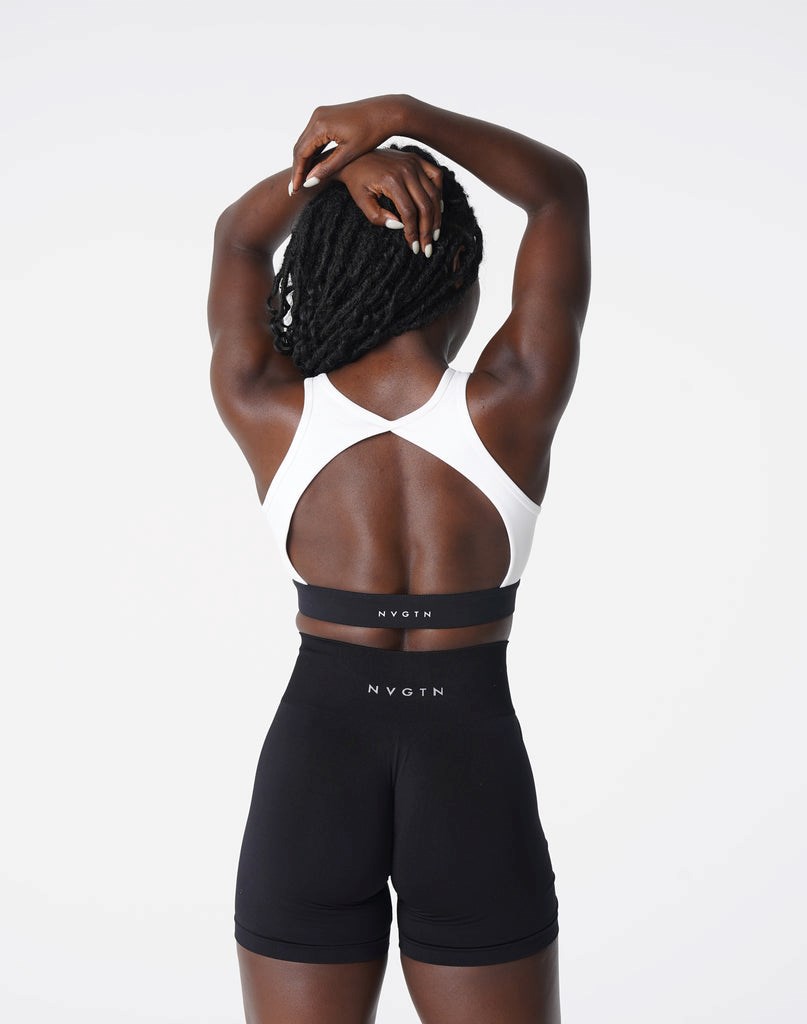 NVGTN Agility Bra Blancas | 610TRZQVG