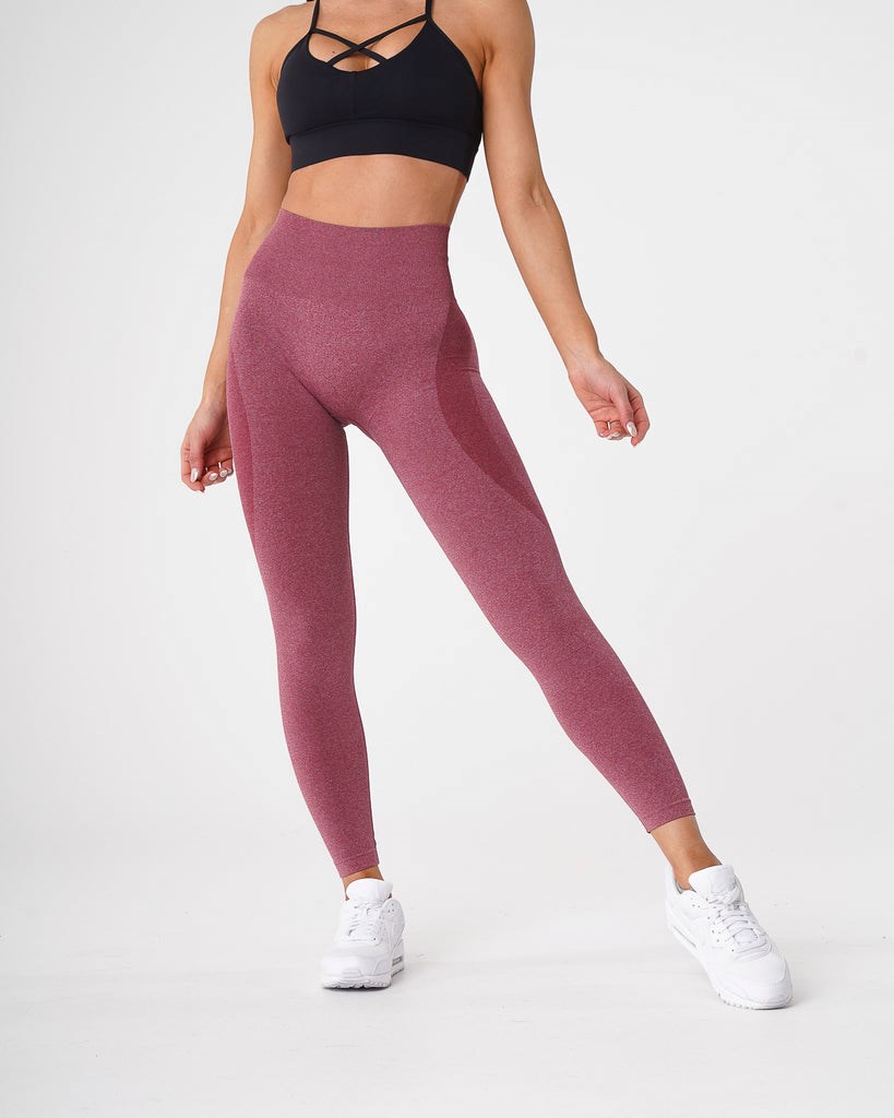 NVGTN Contour Seamless Leggings Burdeos | 246BCGRNF