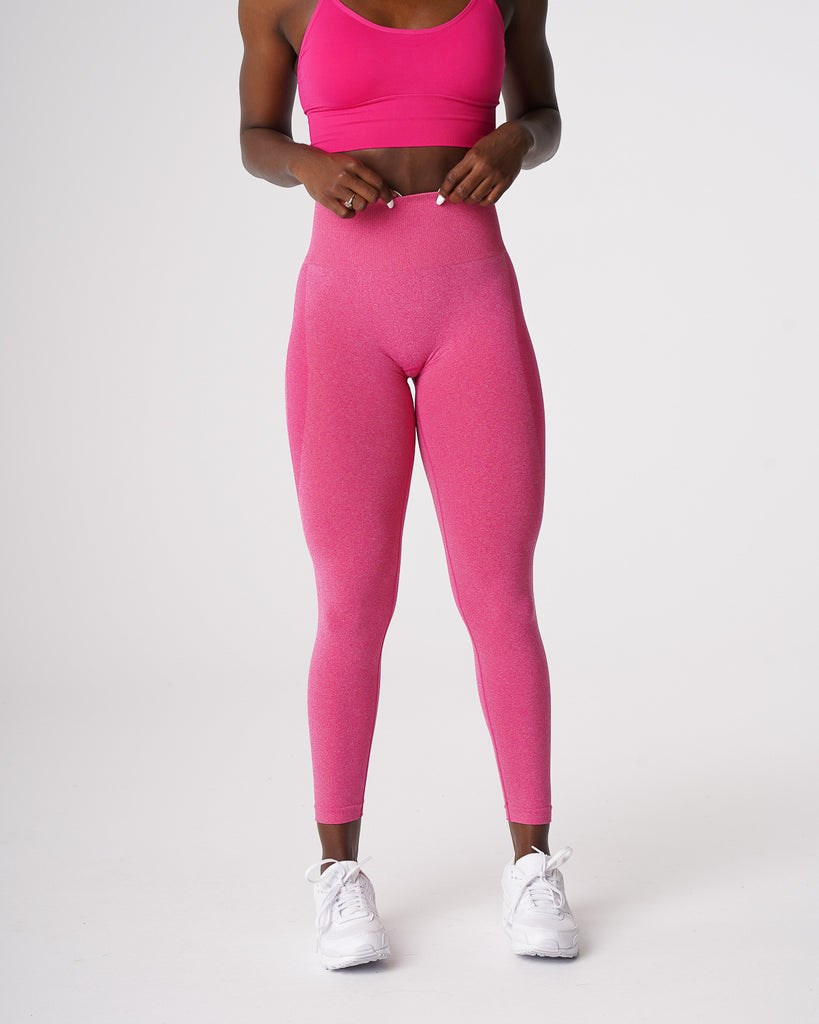 NVGTN Contour Seamless Leggings Fucsia | 637CRFHDK