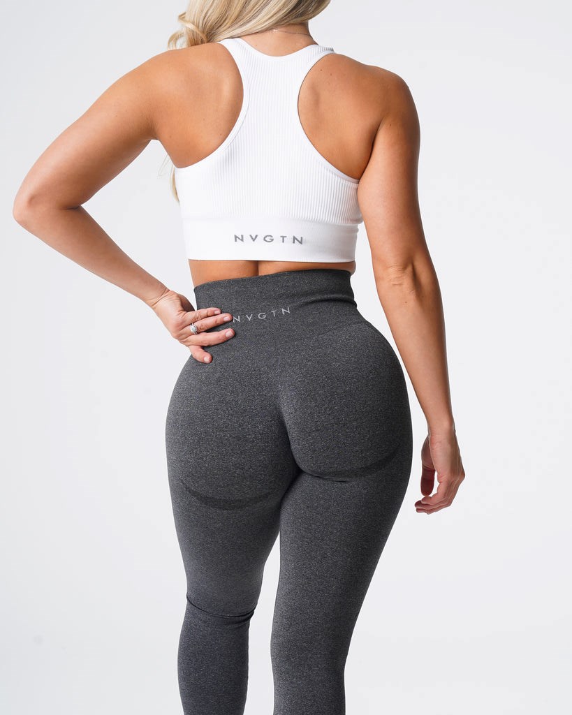 NVGTN Contour Seamless Leggings Negras | 719XNOBFQ