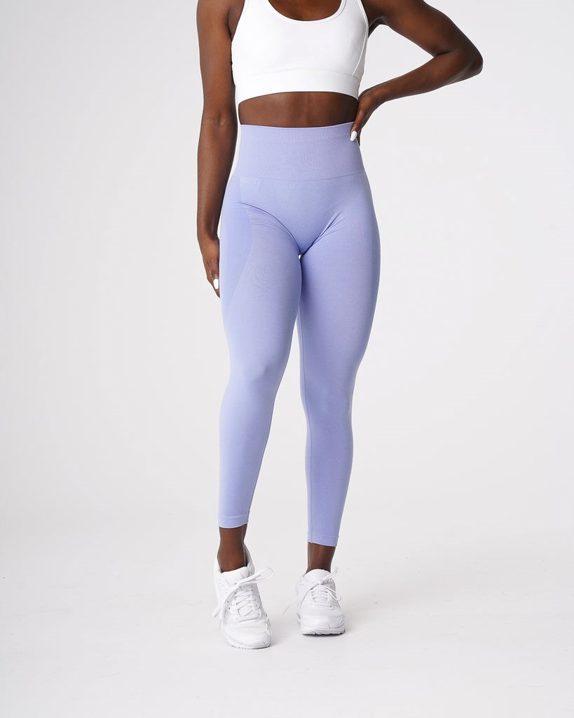 NVGTN Contour Seamless Leggings Periwinkle | 438NHDWMX