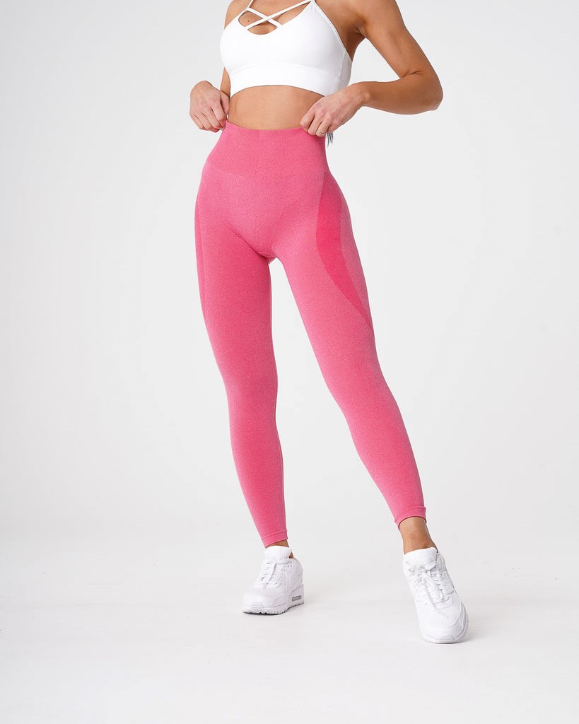 NVGTN Contour Seamless Leggings Rosas | 904JRPHDW