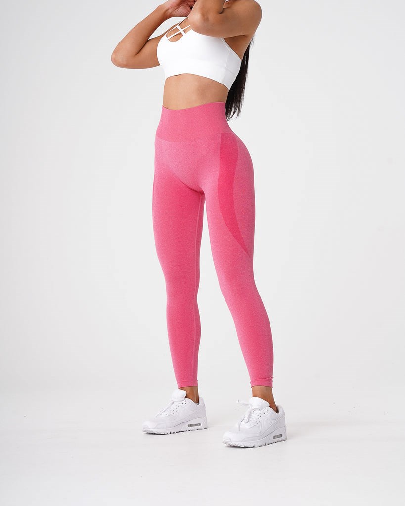 NVGTN Contour Seamless Leggings Rosas | 904JRPHDW