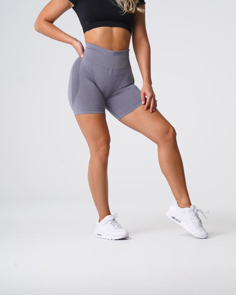 NVGTN Contour Seamless Shorts Gris | 508FTMEWG