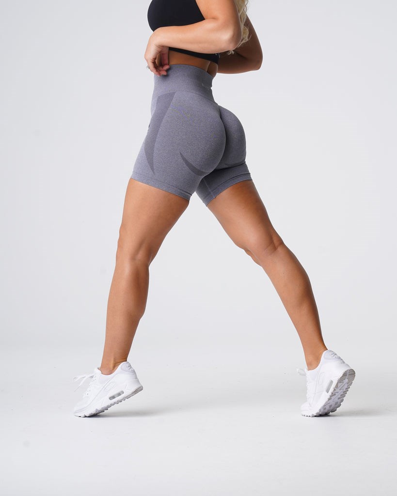 NVGTN Contour Seamless Shorts Gris | 508FTMEWG