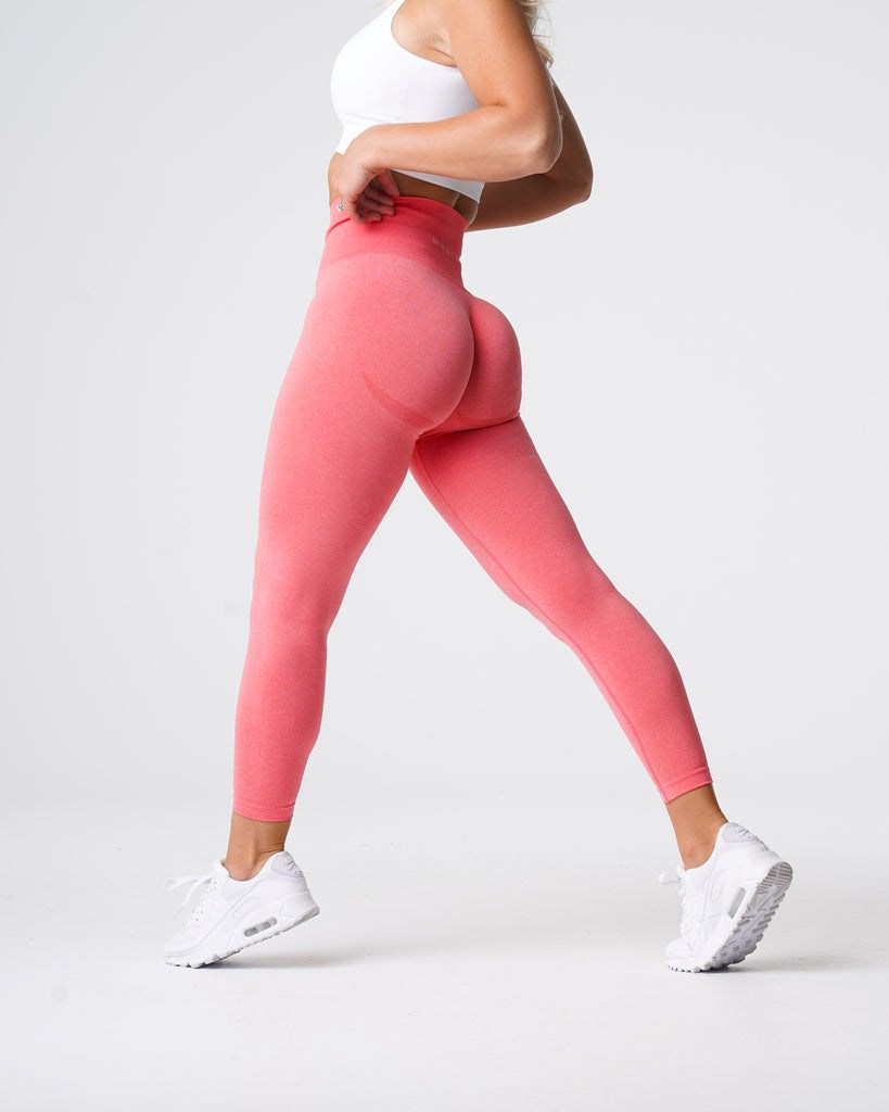 NVGTN Curve Seamless Leggings Coral | 468ECRADI