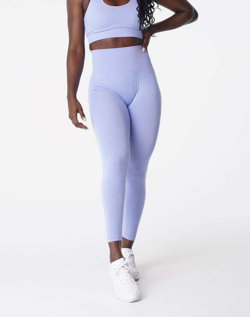 NVGTN Curve Seamless Leggings Periwinkle | 618IHBYWP