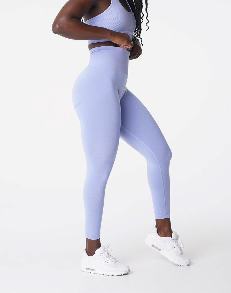 NVGTN Curve Seamless Leggings Periwinkle | 618IHBYWP