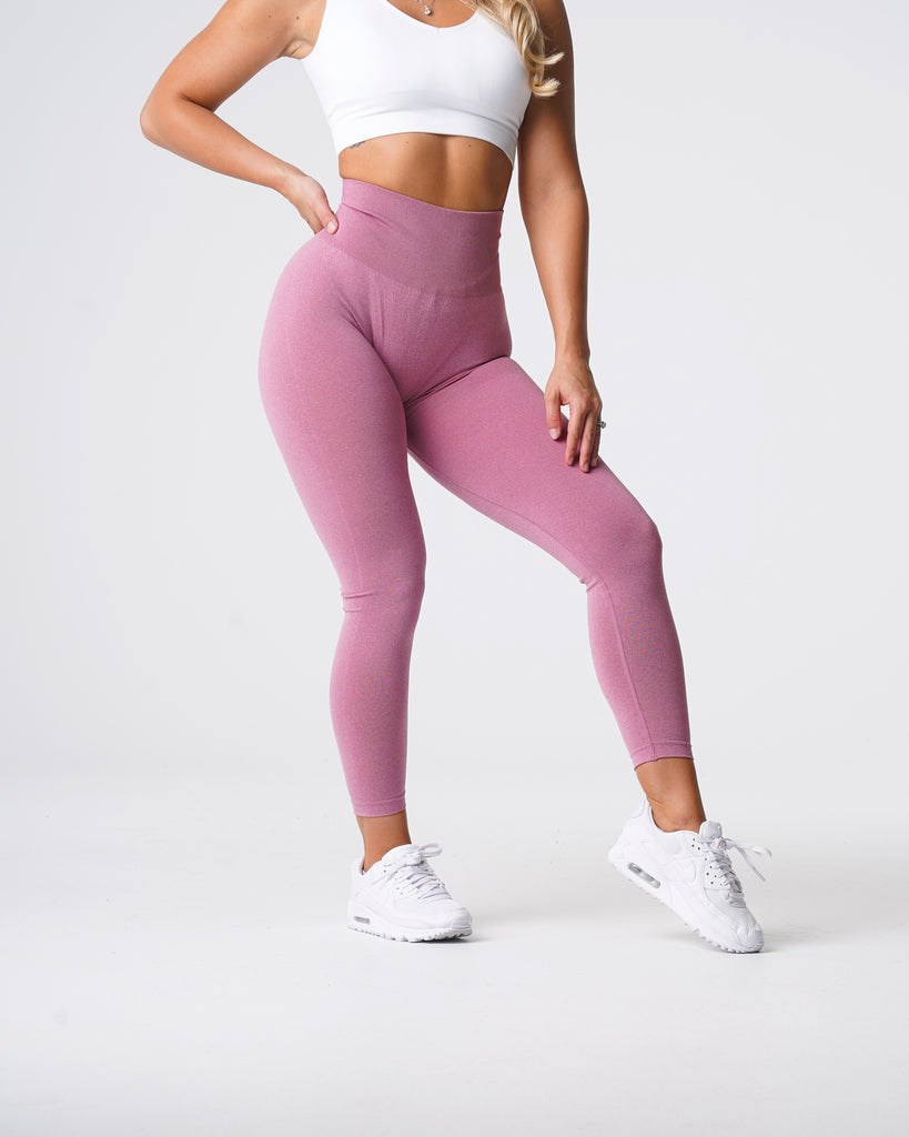 NVGTN Curve Seamless Leggings Rosas | 496DKZMBO