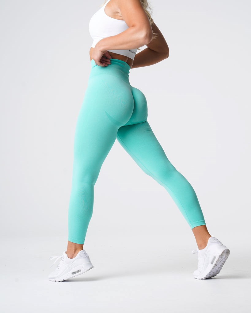 NVGTN Curve Seamless Leggings Verde Menta | 290GXTBUP