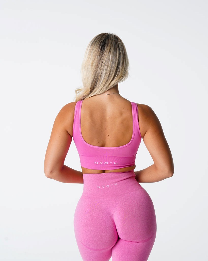 NVGTN Elevate Seamless Bra Rosas | 072PVRHKT