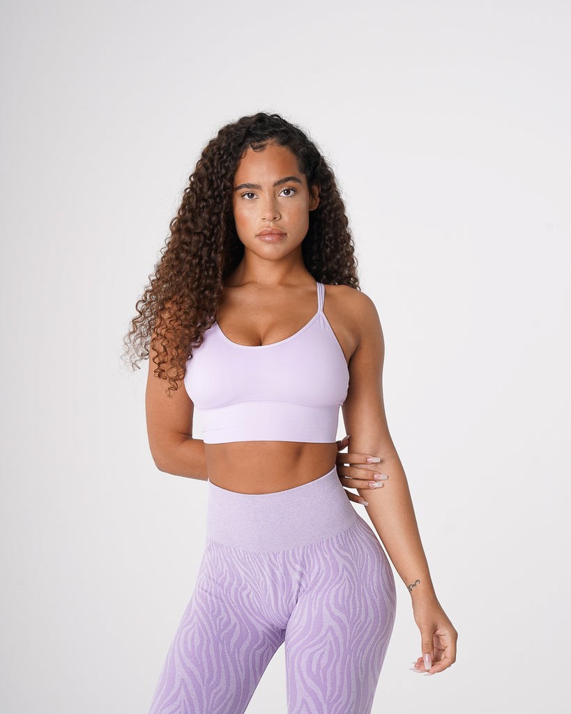 NVGTN Flourish Seamless Bra Lavanda | 593KQTCZS