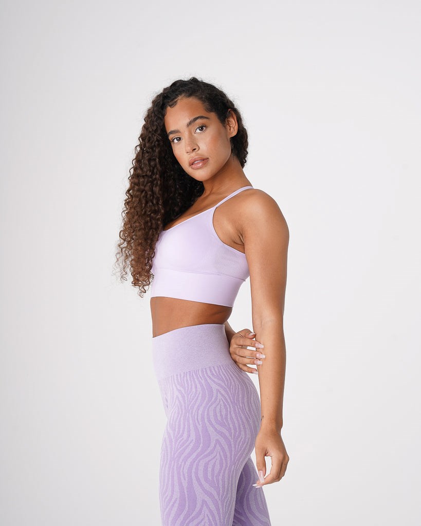 NVGTN Flourish Seamless Bra Lavanda | 593KQTCZS