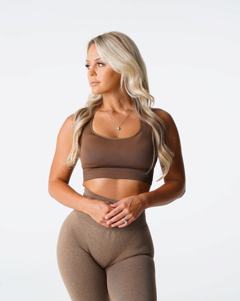 NVGTN Ignite Seamless Bra Mocha | 409BRODMJ