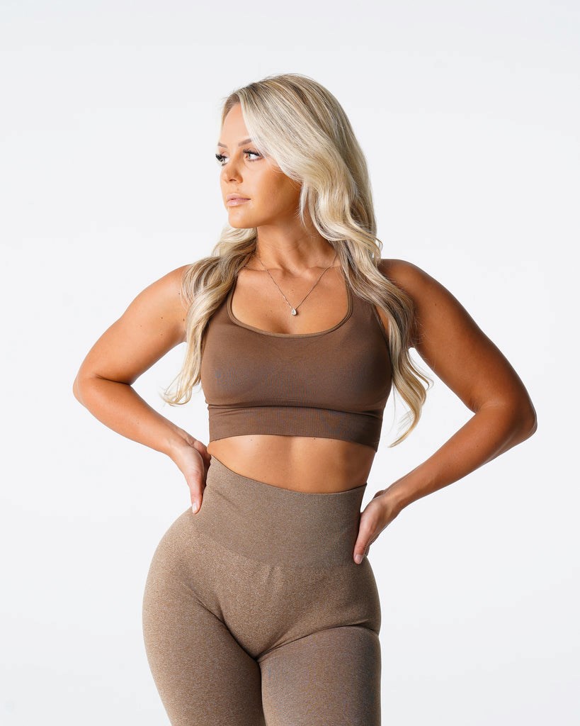 NVGTN Ignite Seamless Bra Mocha | 409BRODMJ