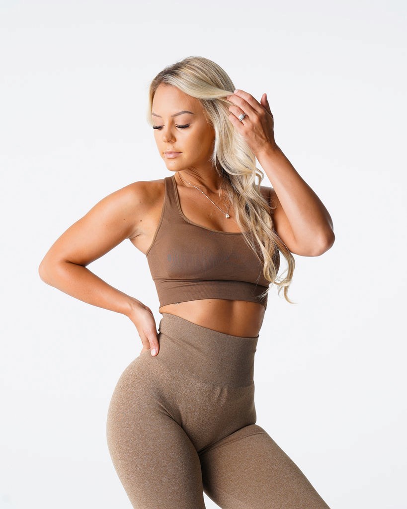 NVGTN Ignite Seamless Bra Mocha | 409BRODMJ