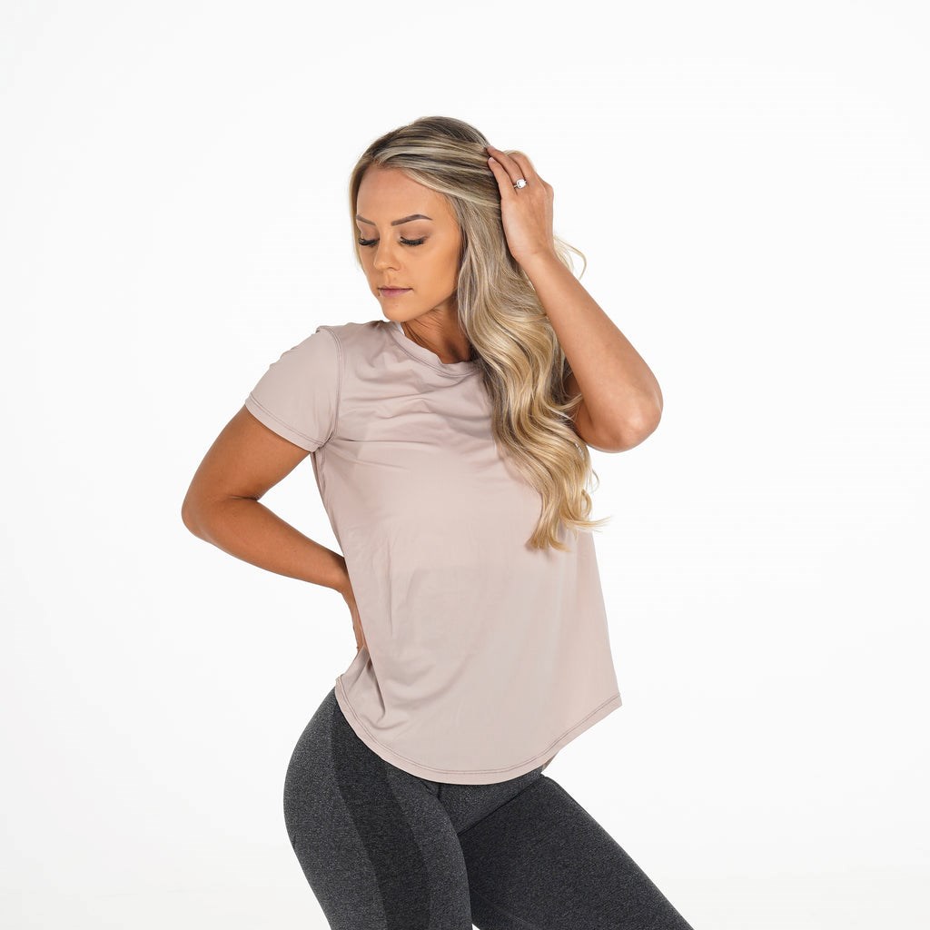 NVGTN Lavish Tee Beige | 473EXDURF