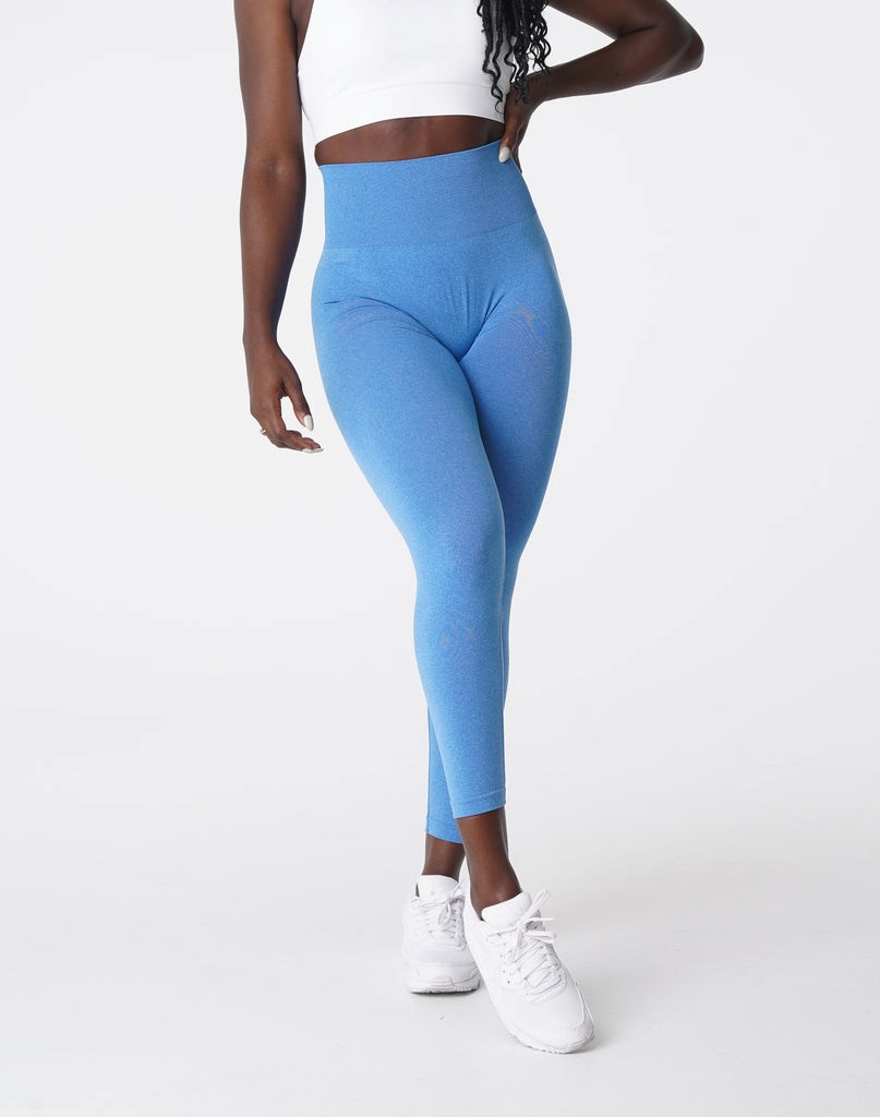 NVGTN NV Seamless Leggings Azules | 579XVHPUN