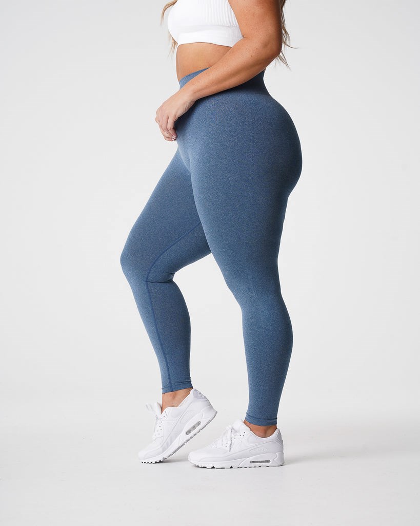 NVGTN NV Seamless Leggings Azules | 742YDLPGT