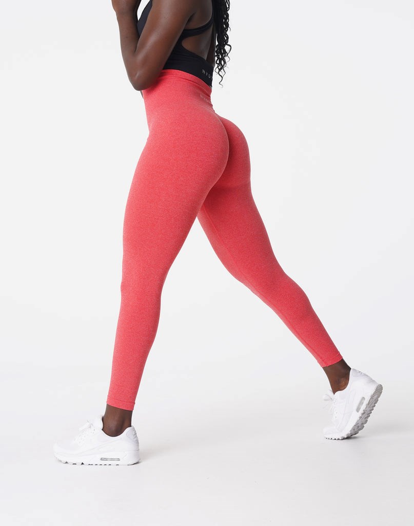 NVGTN NV Seamless Leggings Candy Apple | 543POWHDA