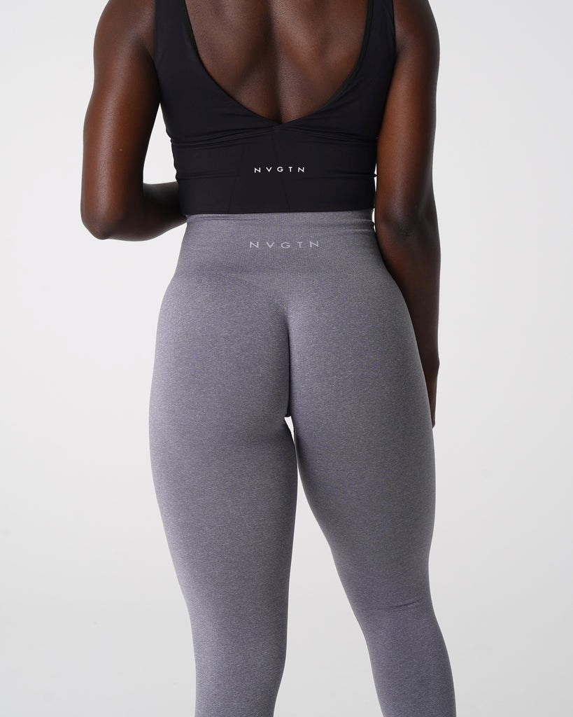 NVGTN NV Seamless Leggings Gris | 901NDSZKY