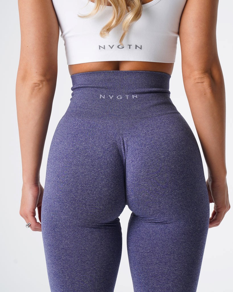 NVGTN NV Seamless Leggings Indigo | 378XNDPCW