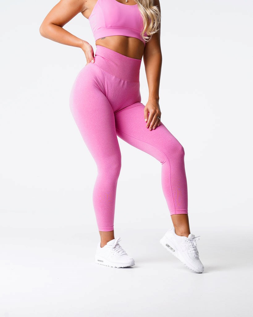 NVGTN NV Seamless Leggings Rosas | 495DNTYEA