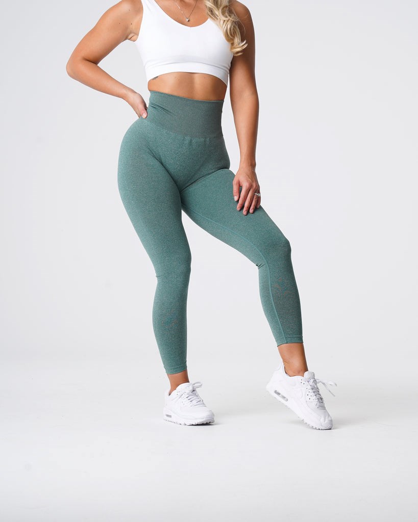 NVGTN NV Seamless Leggings Verde | 046FJRUHS