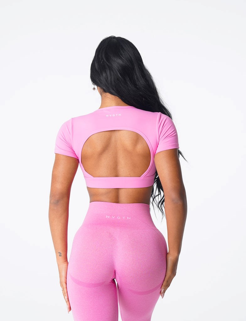 NVGTN Open Back Tee Rosas | 928ZHEUJT