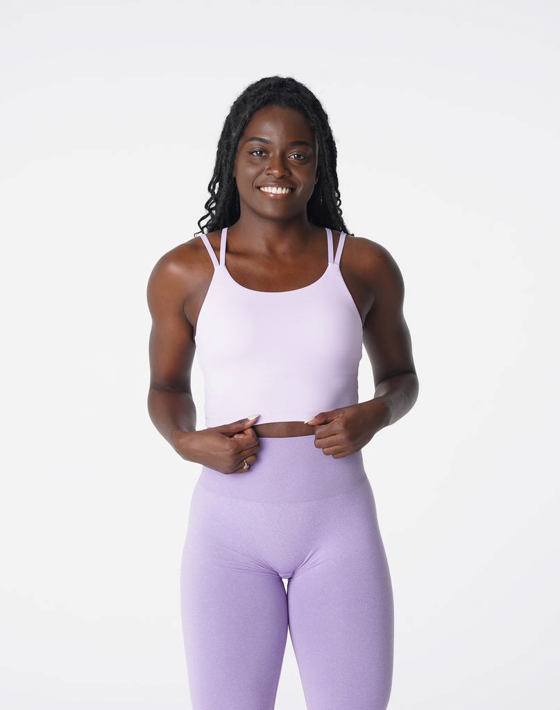 NVGTN Poise Bra Top Lavanda | 195OKFXEV