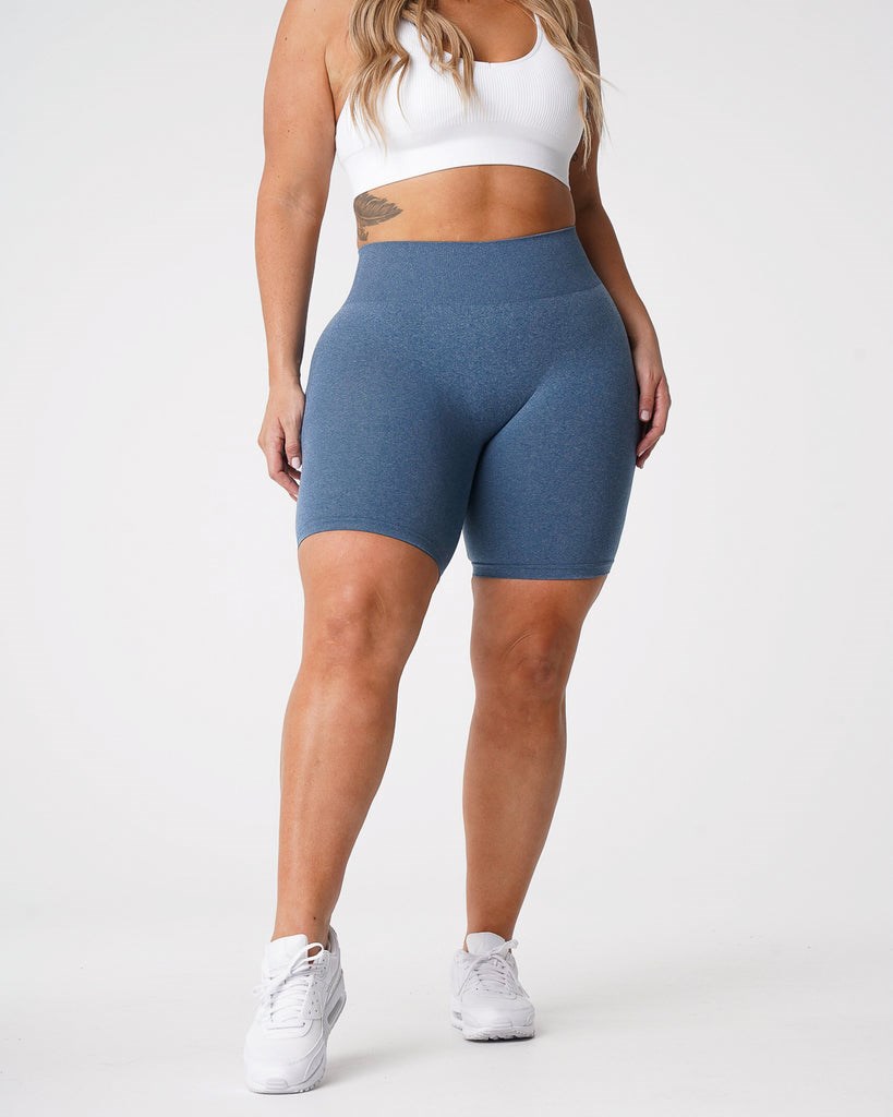 NVGTN Pro Seamless Shorts Azules | 879LJZWVE