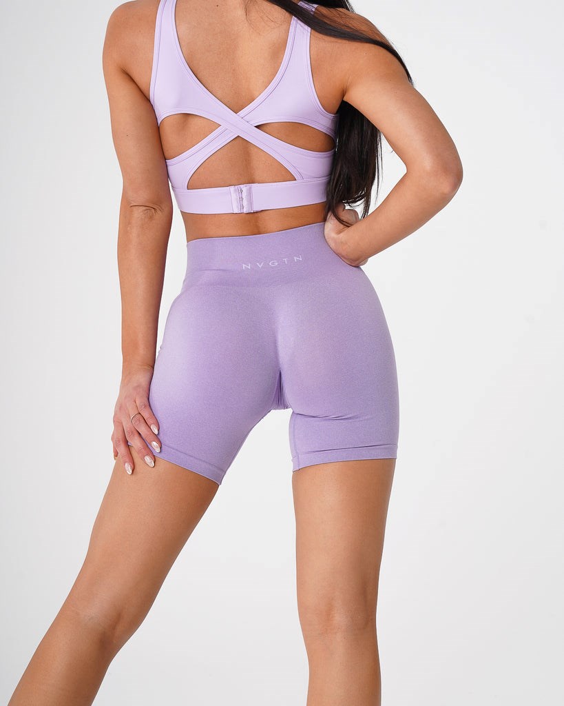 NVGTN Pro Seamless Shorts Lilac | 514ZSFJHY