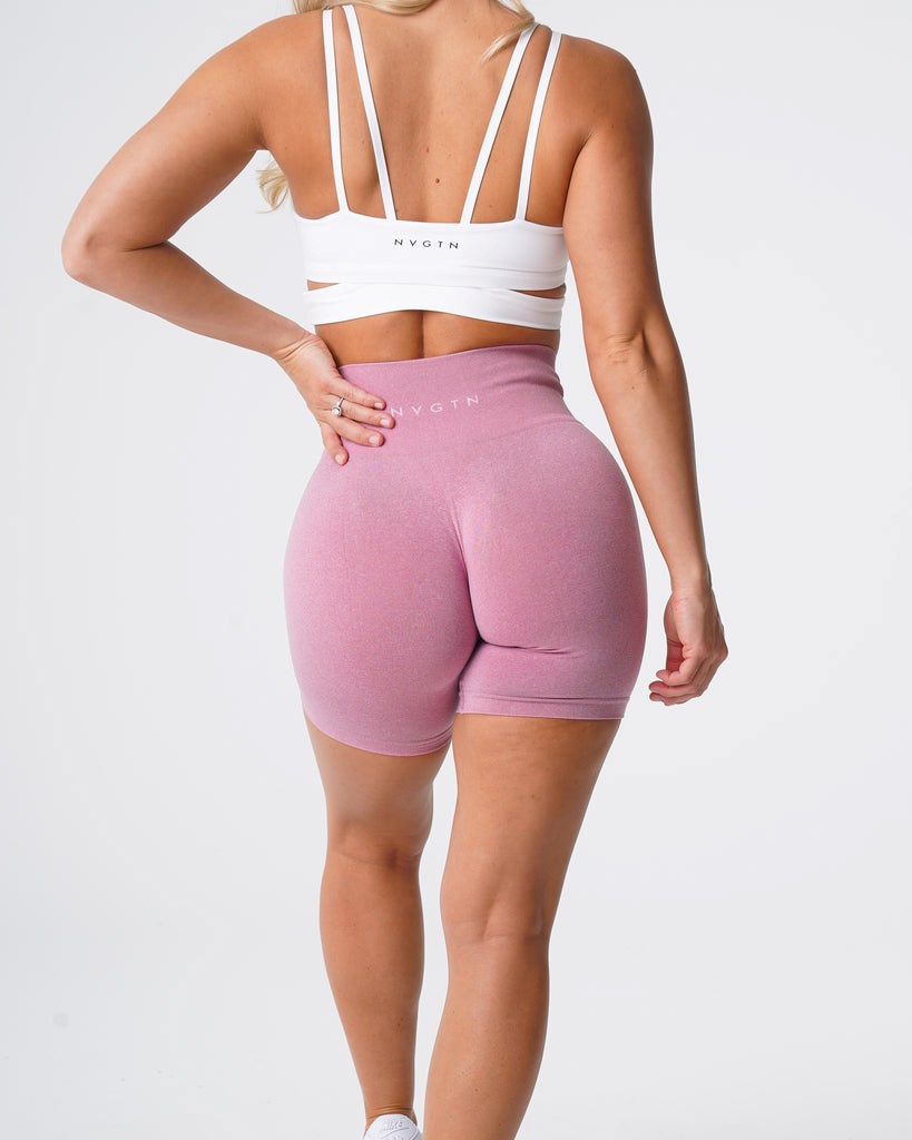 NVGTN Pro Seamless Shorts Rosas | 327ECMZAV