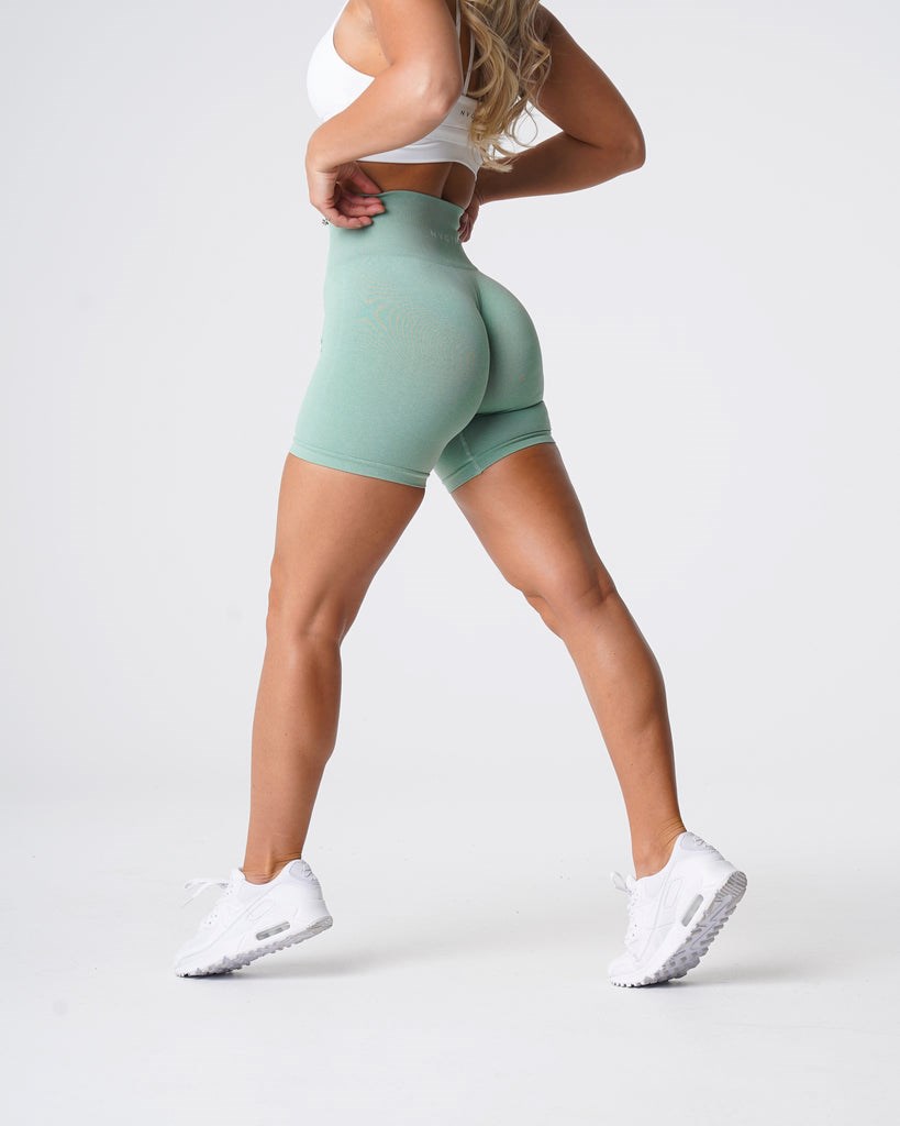 NVGTN Pro Seamless Shorts Verde | 213HDTRPU