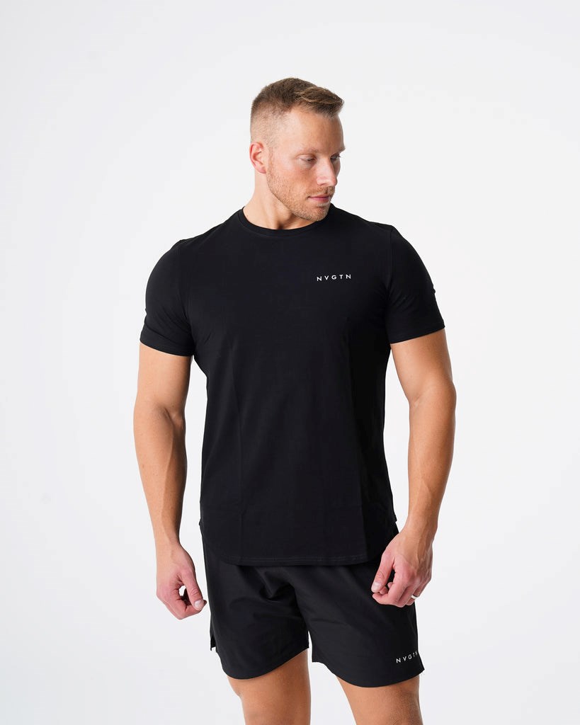 NVGTN Pulse Fitted Tee Negras | 753KSURNG