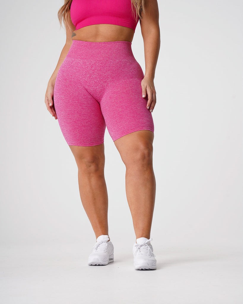 NVGTN Scrunch Seamless Shorts Fucsia | 069LGTNBQ