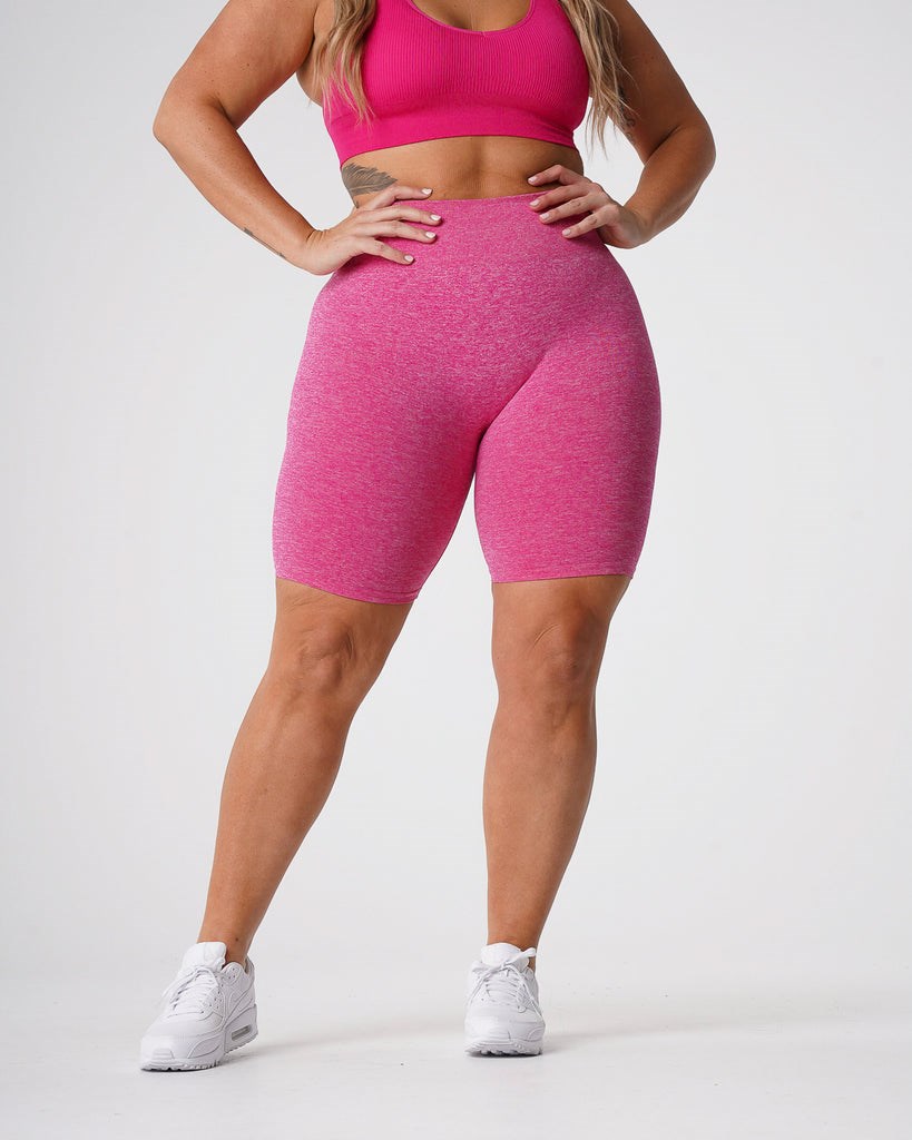 NVGTN Scrunch Seamless Shorts Fucsia | 069LGTNBQ