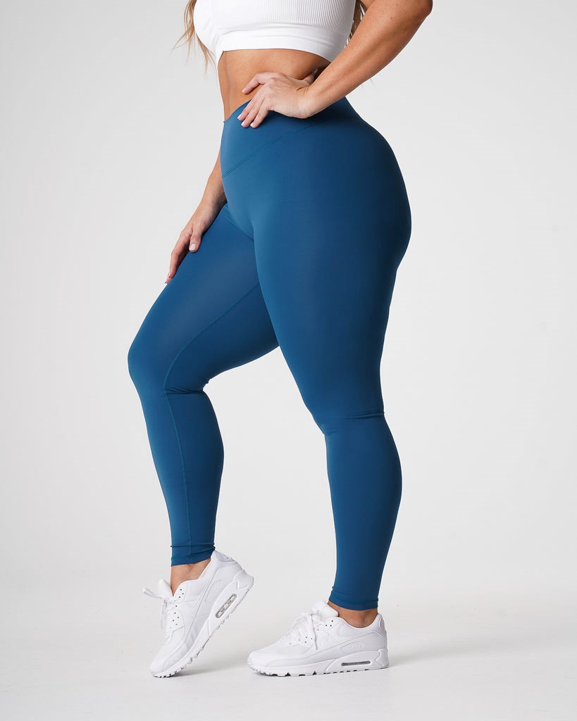 NVGTN Signature 2.0 Leggings Azules | 039OXVUTW