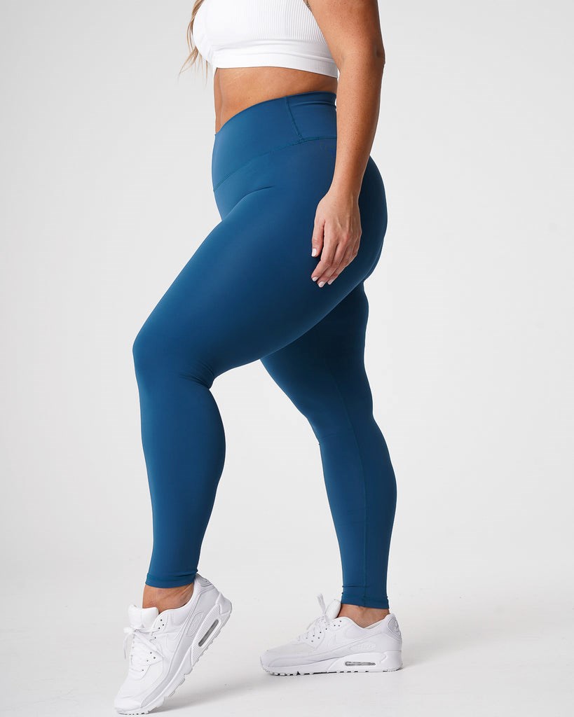 NVGTN Signature 2.0 Leggings Azules | 039OXVUTW