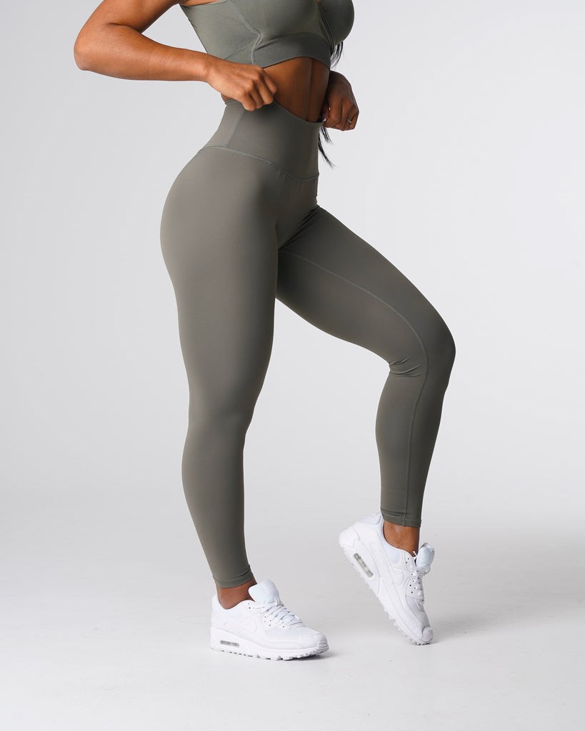 NVGTN Signature 2.0 Leggings Kaki Verde | 053EQTPXY