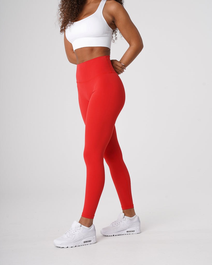 NVGTN Signature 2.0 Leggings Scarlet | 438XMIDPN