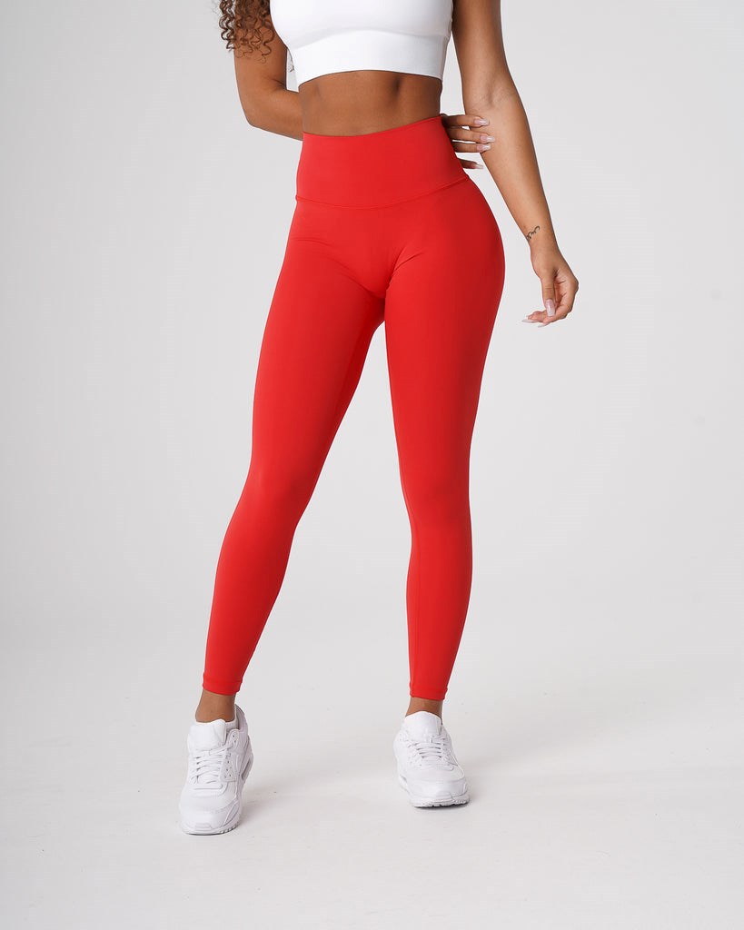 NVGTN Signature 2.0 Leggings Scarlet | 438XMIDPN