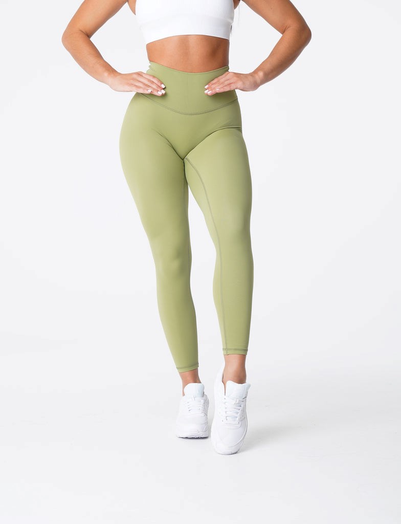 NVGTN Signature 2.0 Leggings Verde Oliva | 519ERANMF