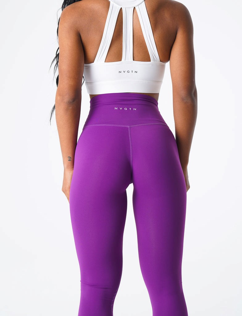 NVGTN Signature 2.0 Leggings Zinnia | 045FDLBQG