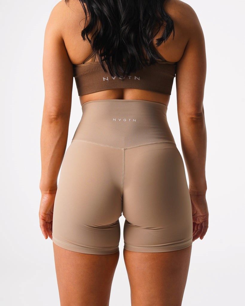 NVGTN Signature 2.0 Shorts Latte | 125BKPZQL