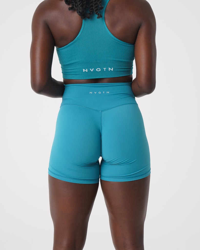 NVGTN Signature 2.0 Shorts Teal | 023ILMFVC