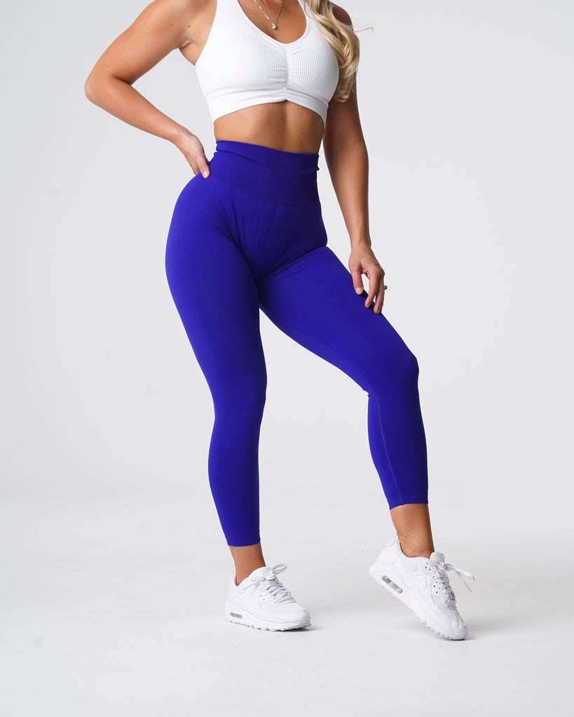 NVGTN Solid Seamless Leggings Cobalt | 175EPLAGB