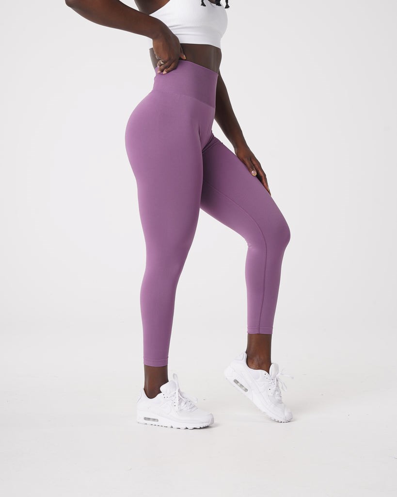 NVGTN Solid Seamless Leggings Orchid | 597LTKMAO