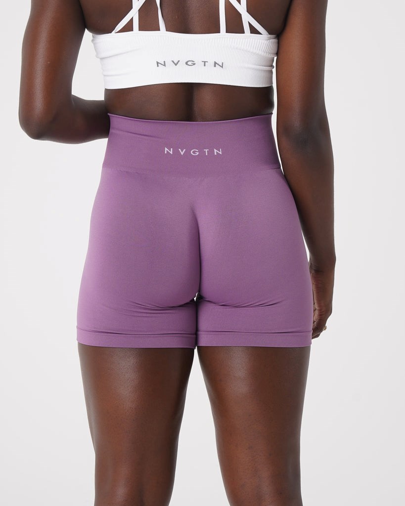 NVGTN Solid Seamless Shorts Orchid | 948NCTJDM