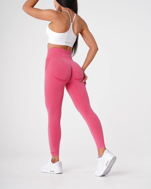 NVGTN Contour Seamless Leggings Rosas | 904JRPHDW